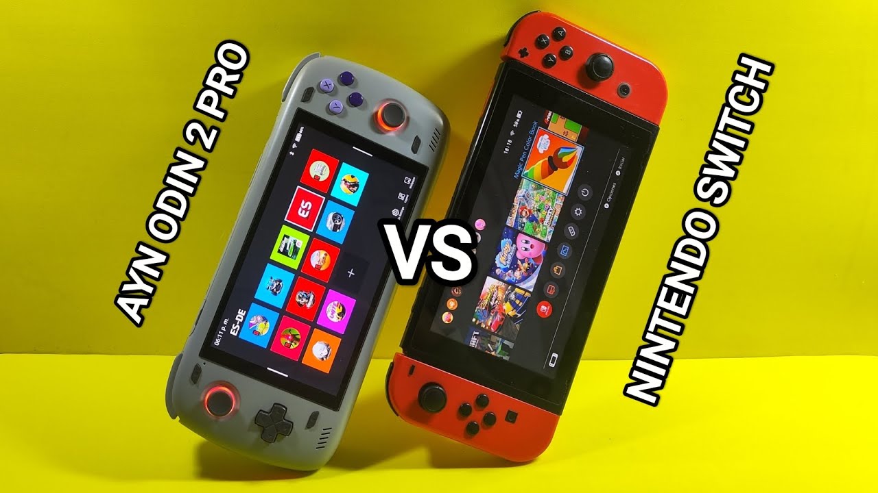 NINTENDO SWITCH VS AYN ODIN 2 / CUAL ES MEJOR ?