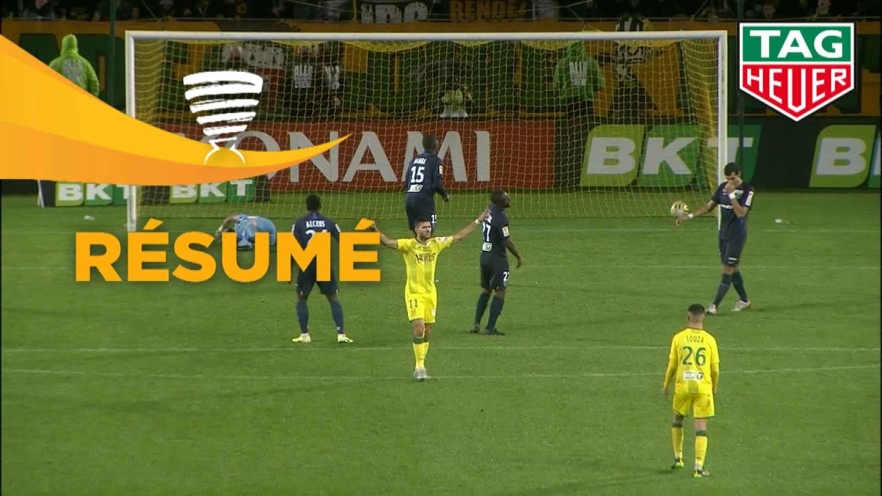FC Nantes - Paris FC ( 8-0 ) (1/16 de finale) - Résumé - (FCN - PFC) / 2019-20