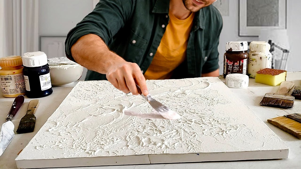 Textured Dimensions: Mastering Acrylic Techniques for Stunning Abstracts 
