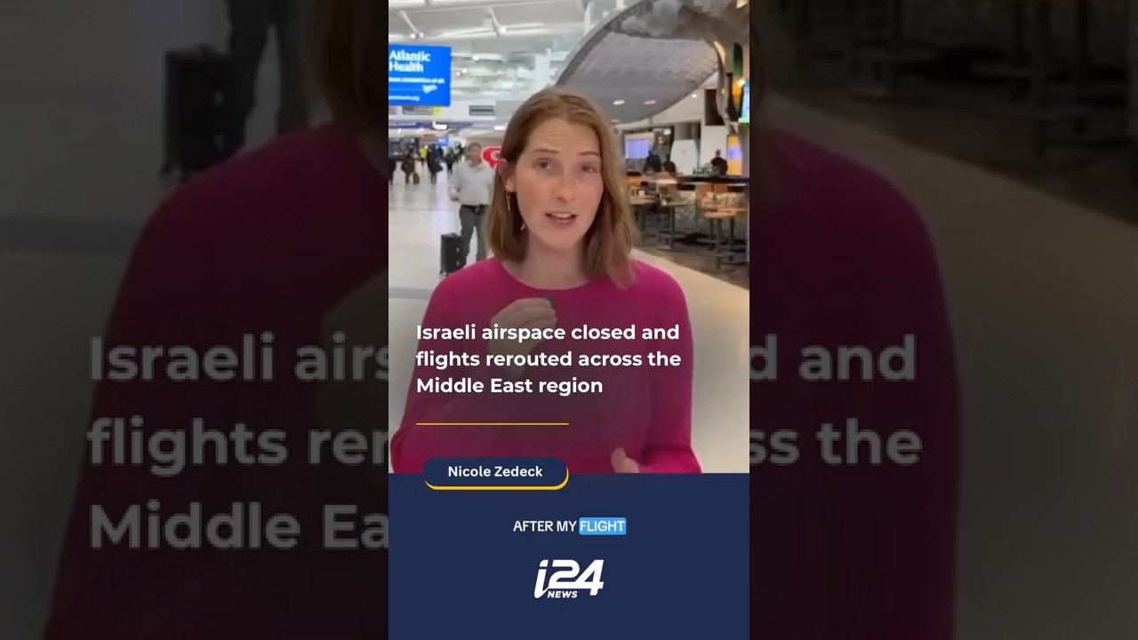 Israeli airspace closed, flights rerouted across Middle East