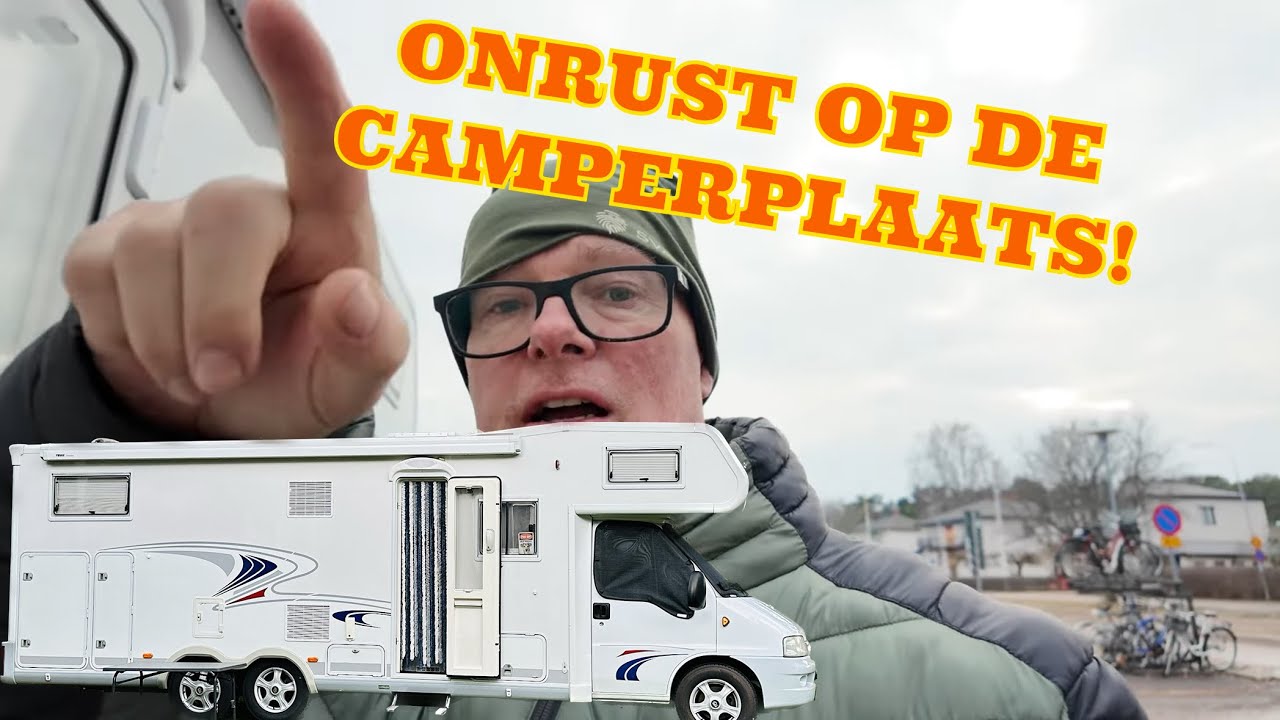 877 ONRUST OP DE CAMPERPLAATS IN KARLSTAD ZWEDEN