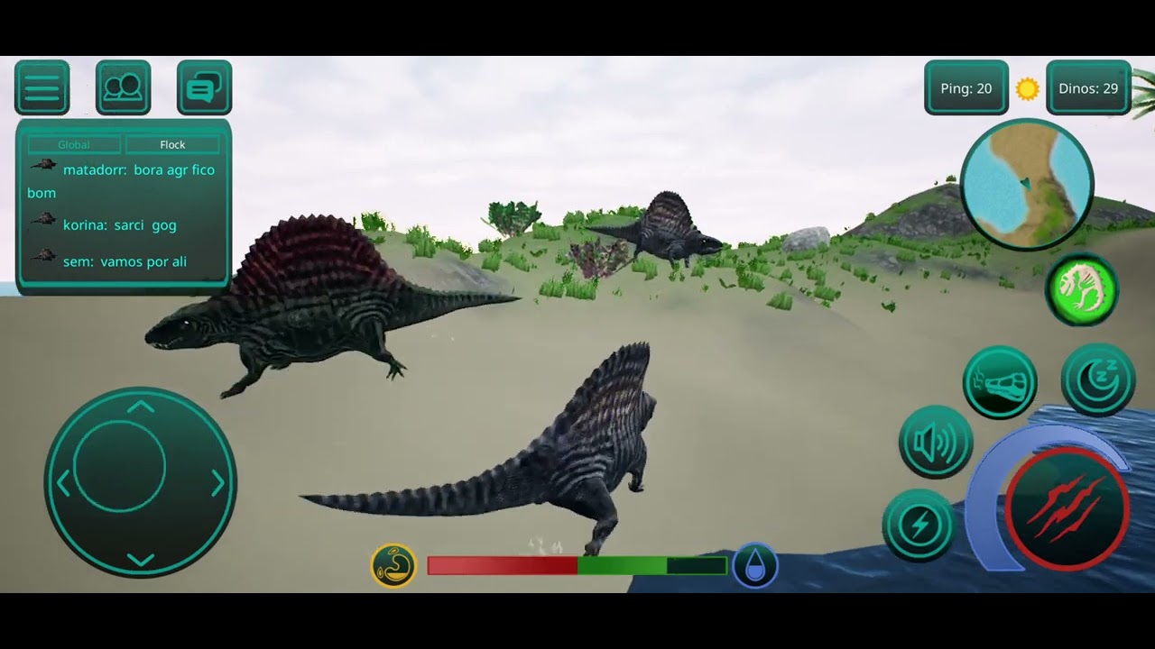 The Cursed Isle dimetrodon history