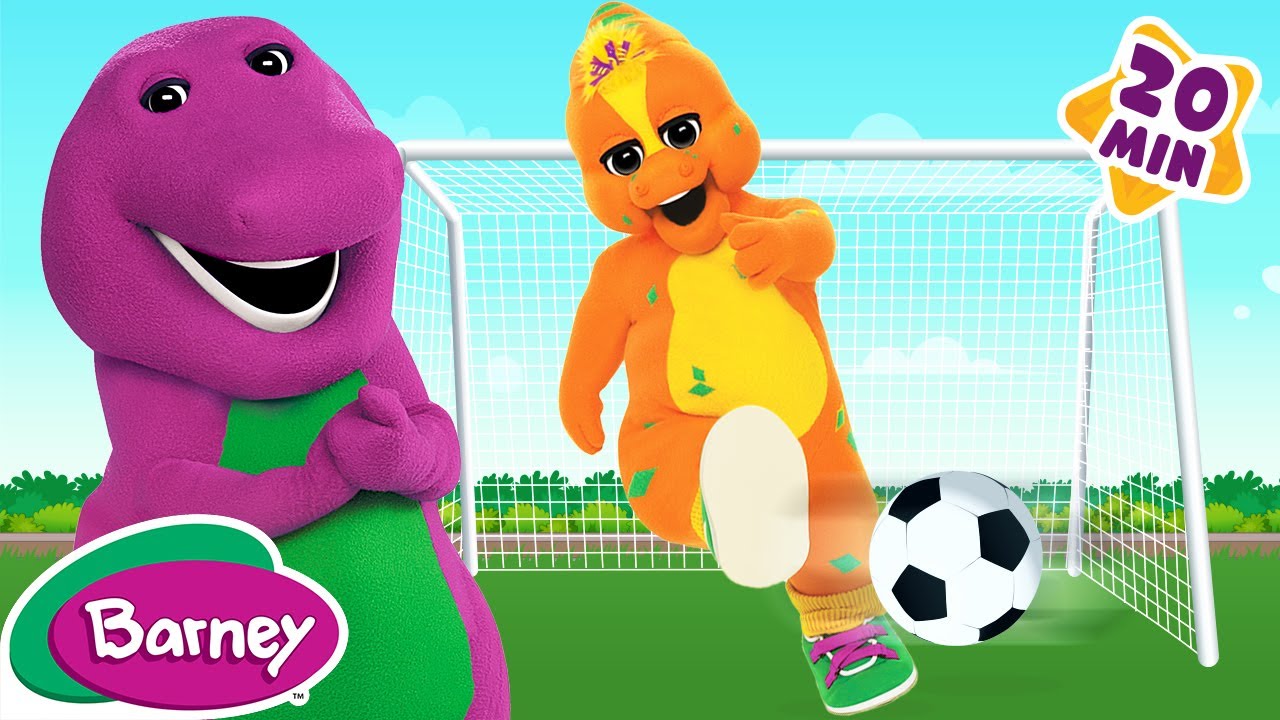 Trying and Trying + More | Barney Nursery Rhymes and Kids Songs