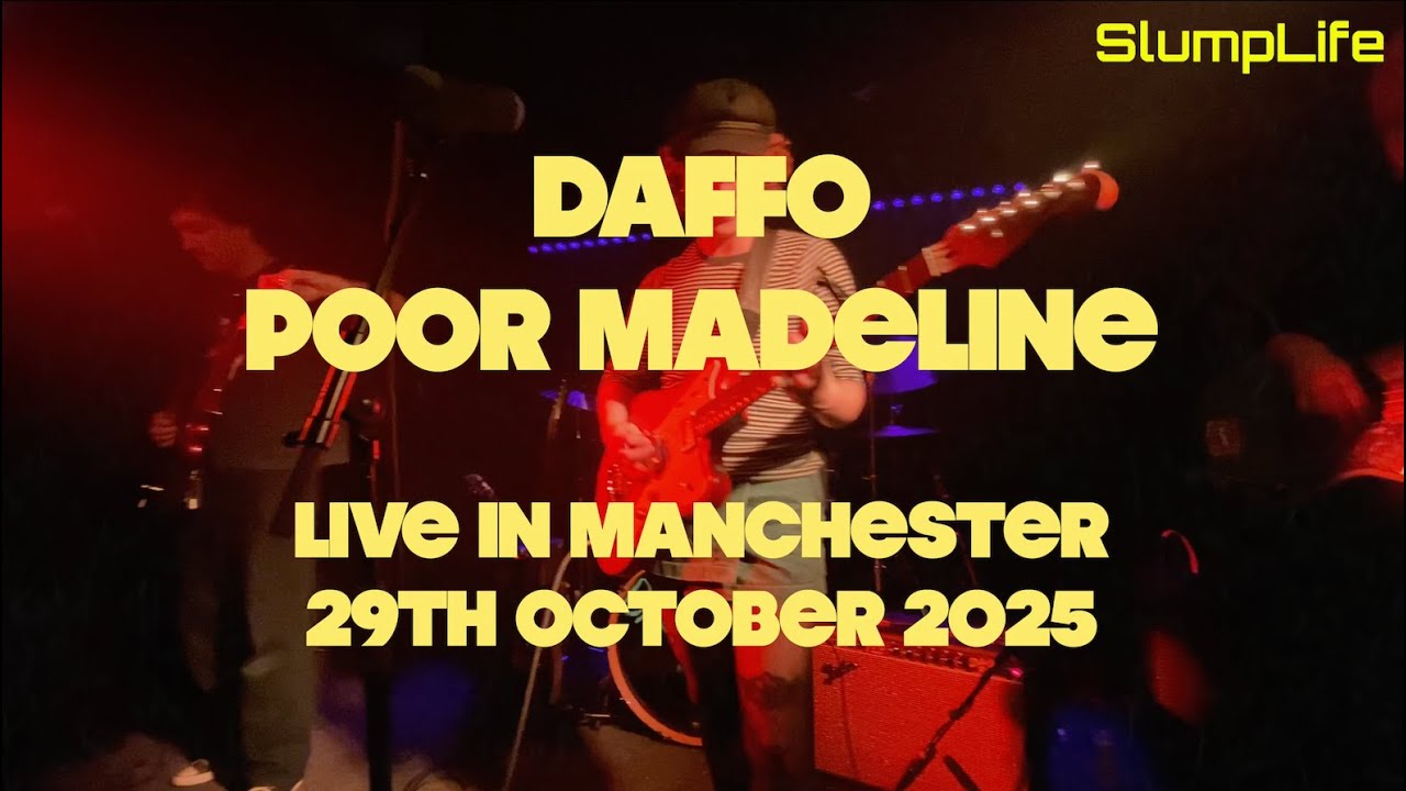 Daffo - Poor Madeline (live in Manchester UK 29th October 2025)