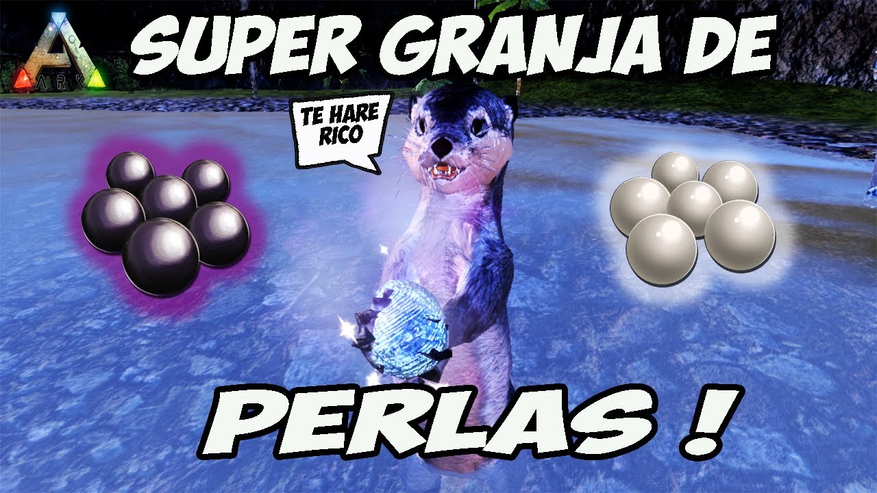 GRANJA DE PERLAS con NUTRIAS, como se hace ? Ark mobile.
