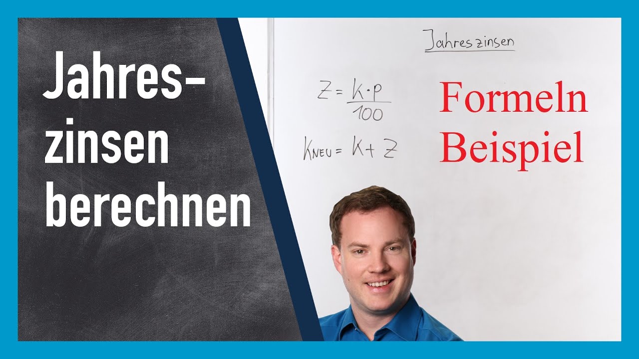 Jahreszinsen berechnen (Formel und Beispiel) | www.gut-erklärt.de