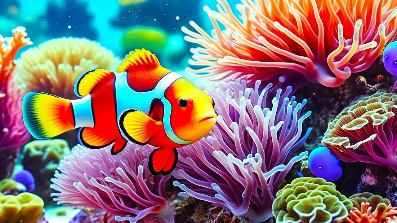 The Best 4K Aquarium - Explore the Stunning World of Sea Jellyfish and Beautiful Coral Reef Fish. #8
