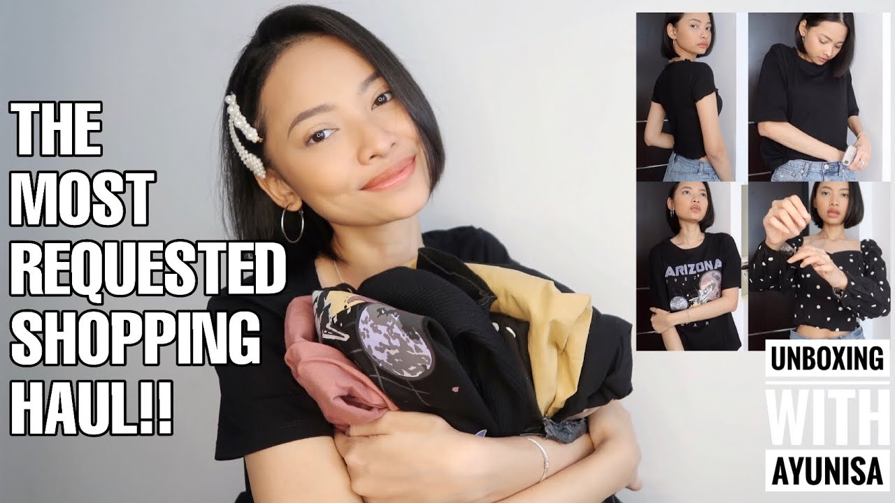 Borong Baju Korea di Shopee | Clothing Haul and Try On