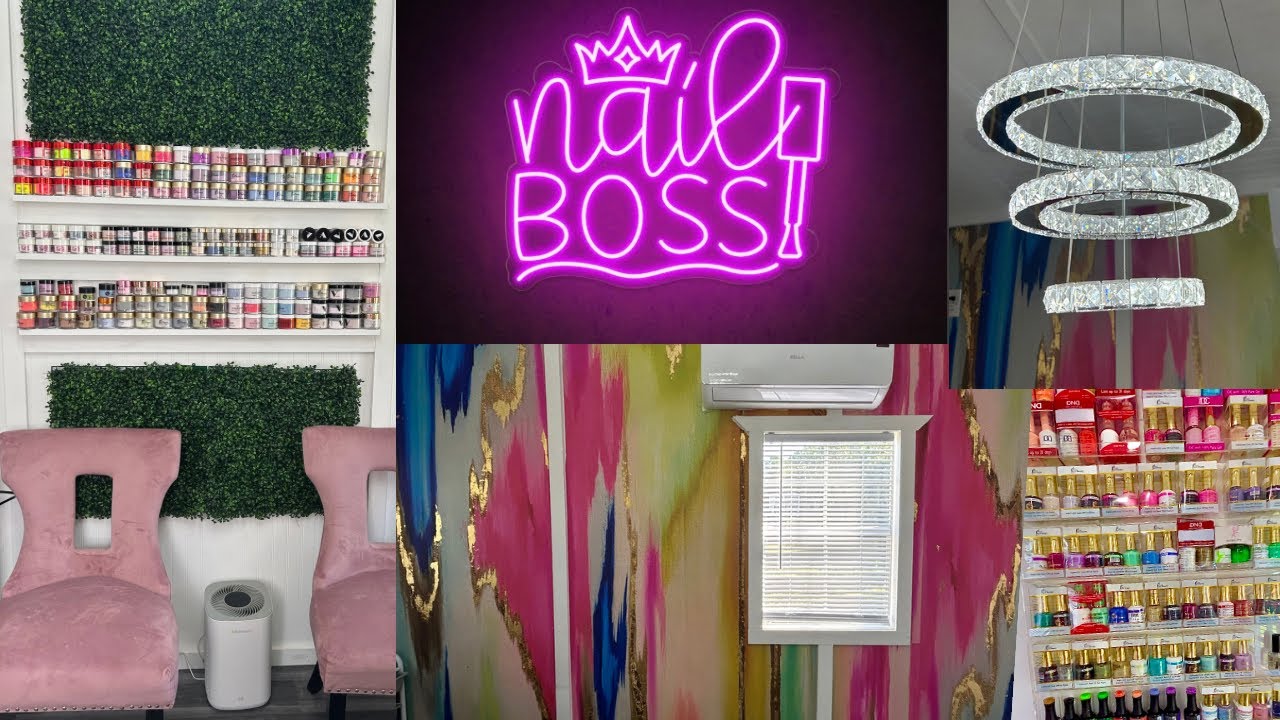MY MINI SALON TOUR | SHED SALON | CUTE SALON | COOL IDEAS