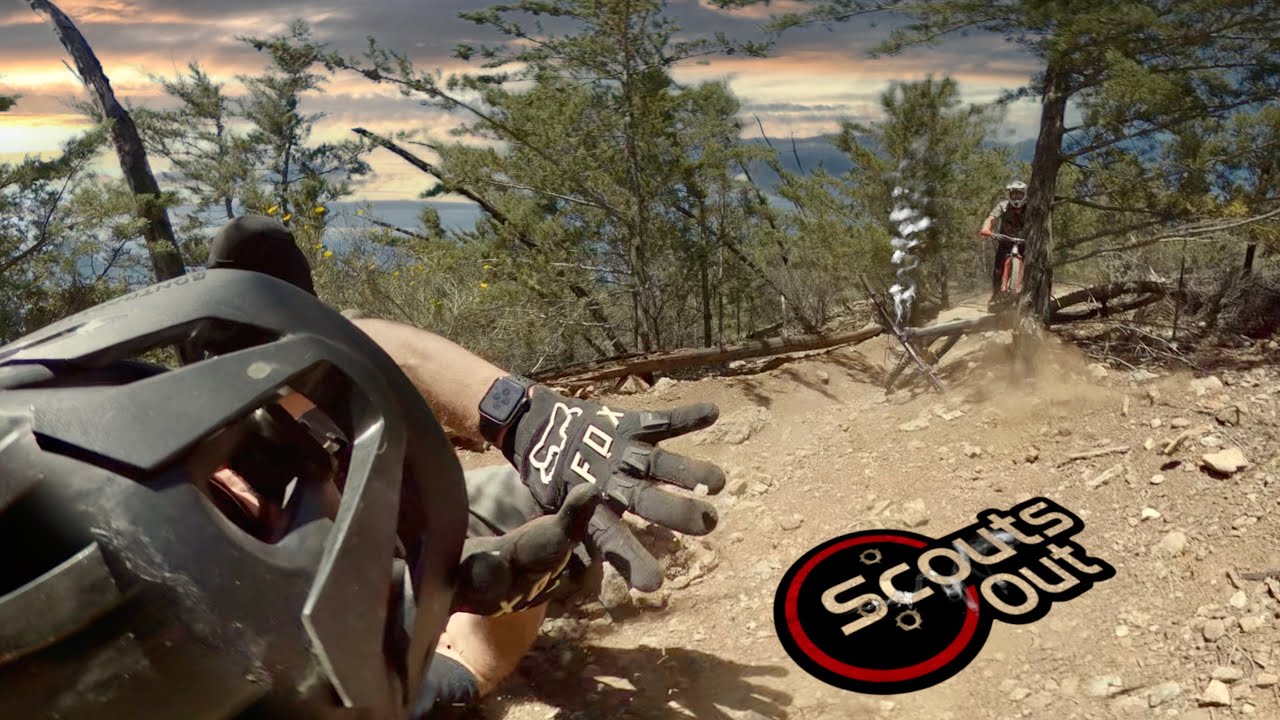 The Outsider MTB and I Crash our way down the Cuesta Grade