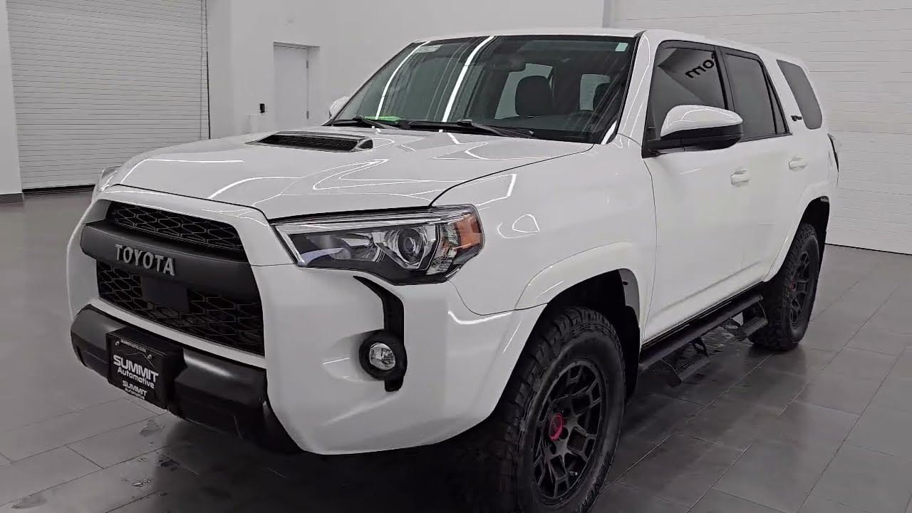 2021 Toyota 4Runner TRD Pro White Used. walk around for sale in Fond Du Lac, Wisconsin,