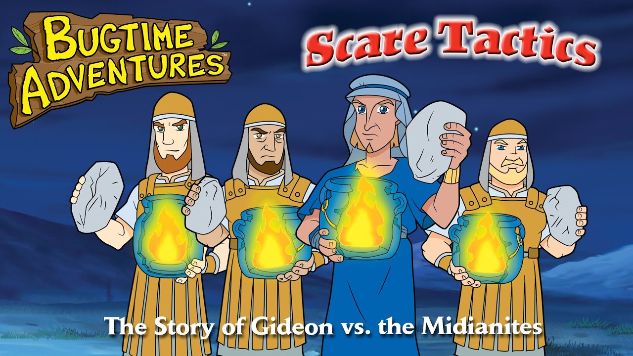 Bugtime Adventures HD | Episode 13 | The Story of Gideon vs. the Midianites: Scare Tactics