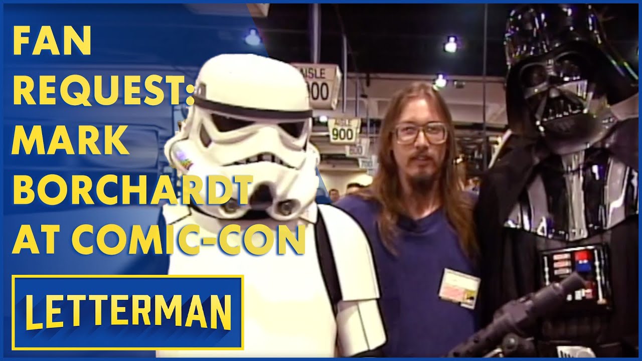 Запрос фаната: Марк Борхардт на Comic-Con | Леттерман