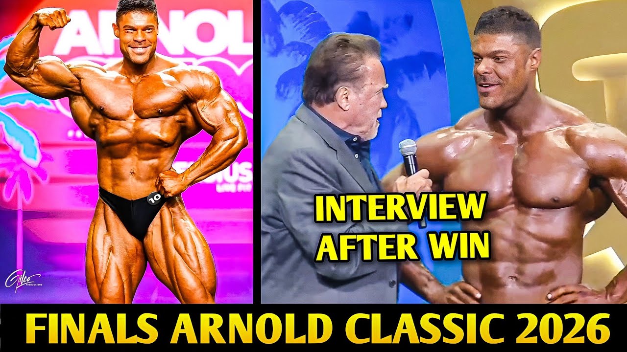 Wesley vissers Win🏆 Arnold Classic 2026 Classic Physique 