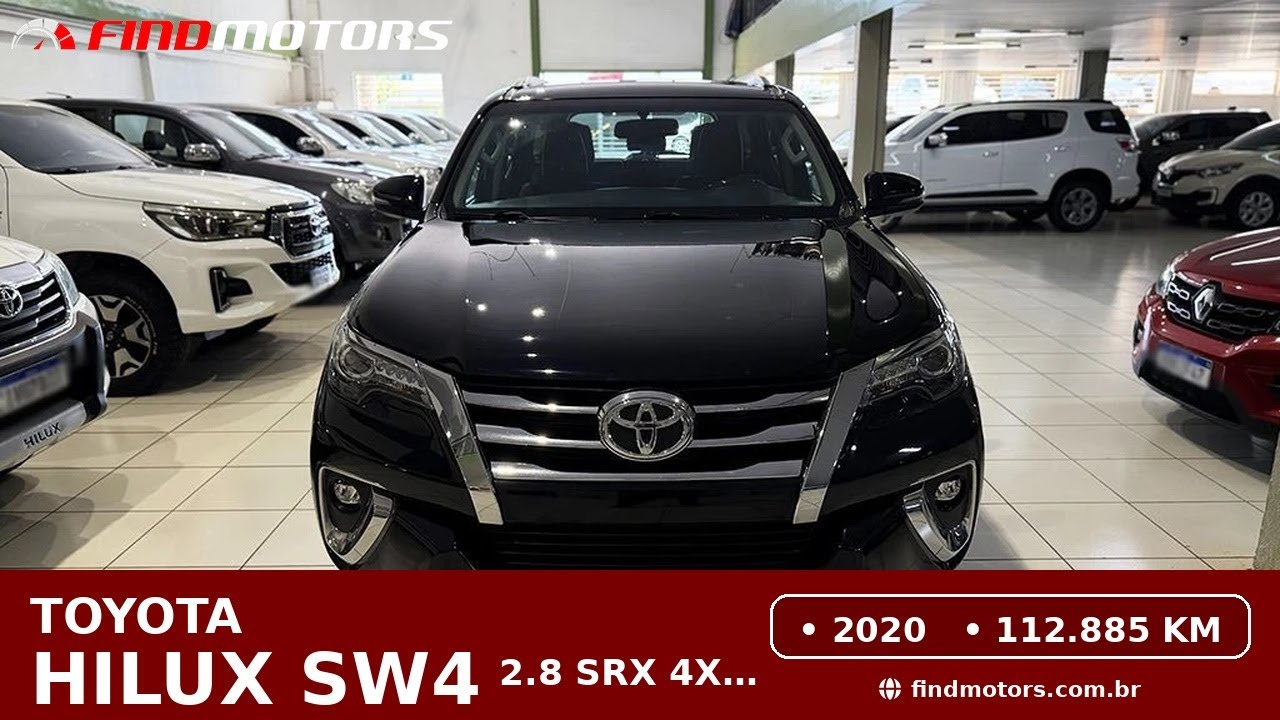 TOYOTA HILUX SW4 2.8 SRX 4X4 7 LUGARES 16V TURBO INTERCOOLER  à venda em São José do Rio Preto/SP...