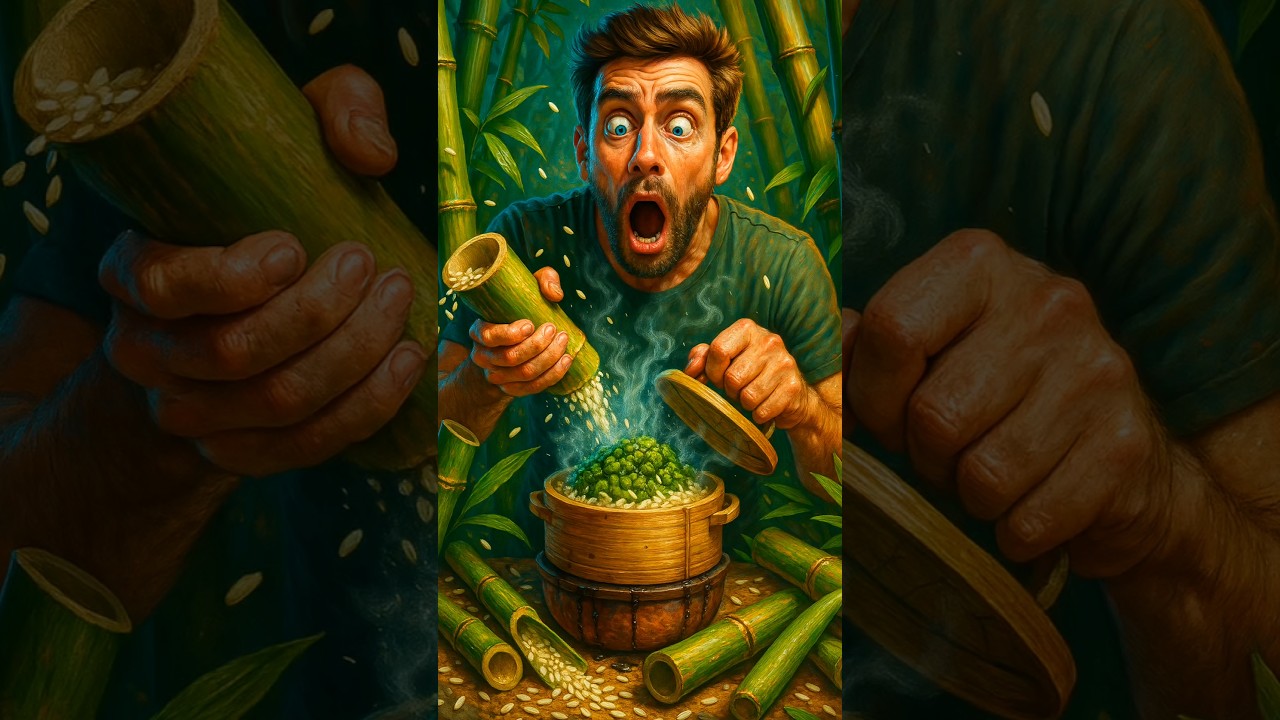 Never eat rice | Bamboo rice