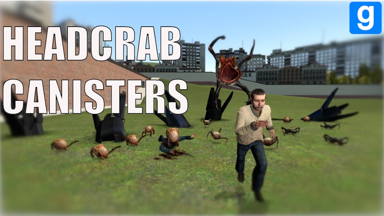 Headcrab Canisters (Addon) (Garry's Mod)