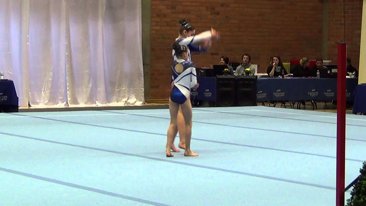 ACRO KT Aalst A-Beloften: 2015 PV2 Niel: Lina - Lisa Balans