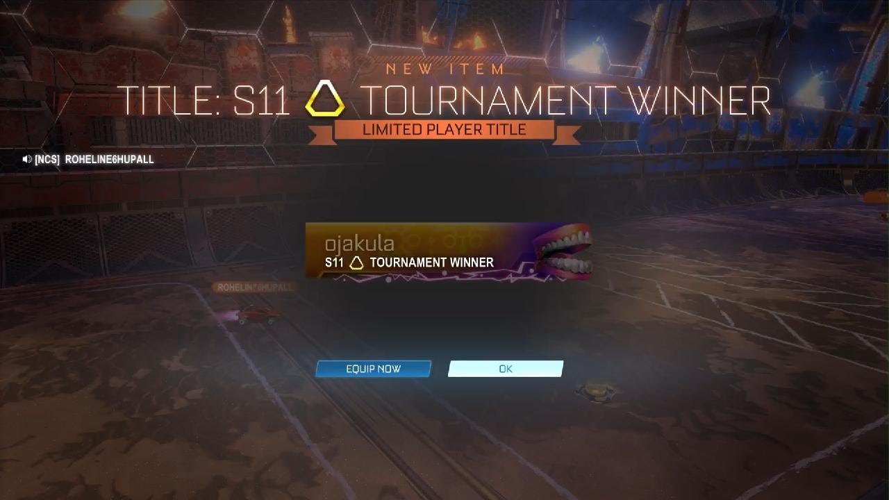 Rocket League - Title S11 tournament winner Duo - ojakula & roheline6hupall 18 June 2023
