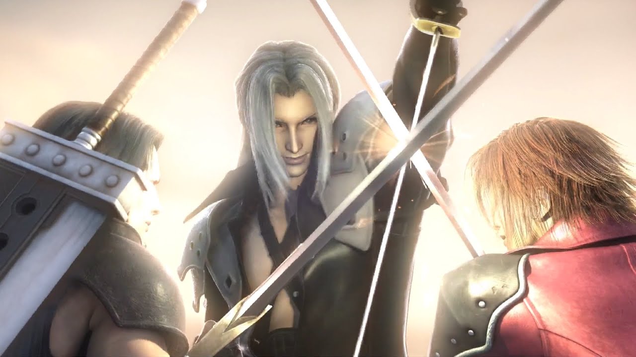 【PS5】セフィロス vs ジェネシス vs アンジール CCFF7Rリユニオン - Sephiroth vs. Genesis vs. Angeal
