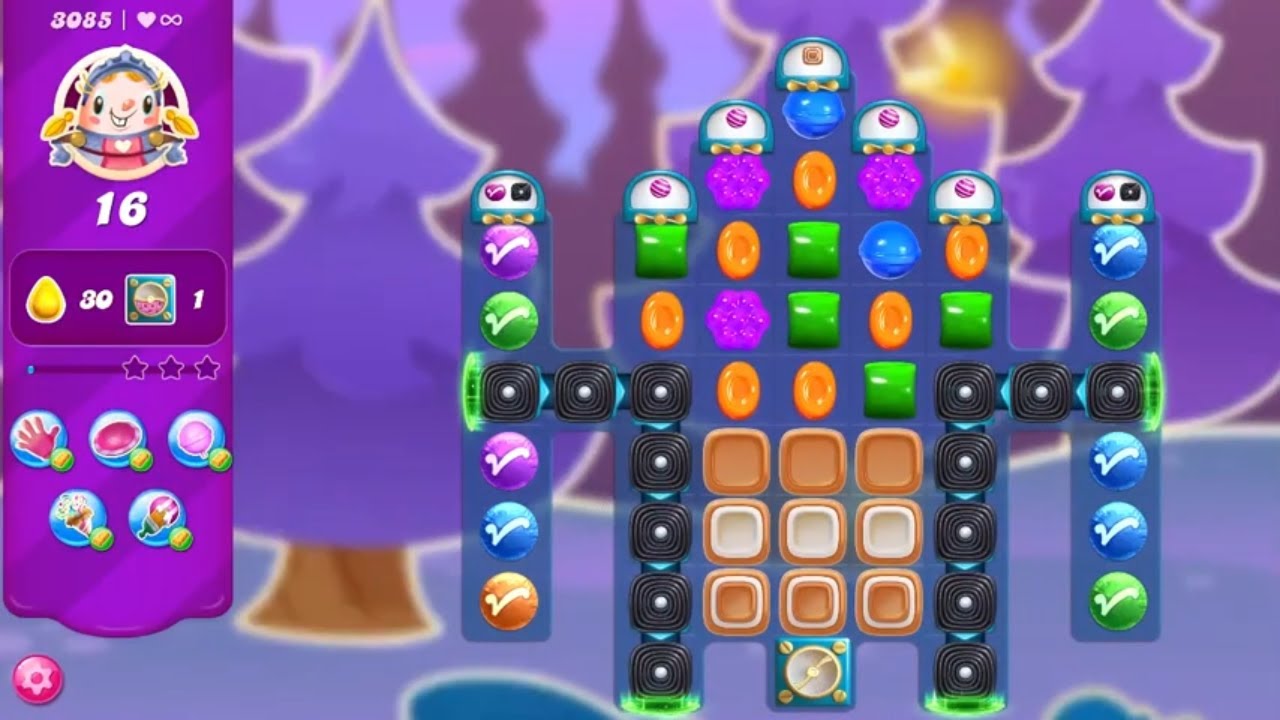 Candy Crush Saga LEVEL 3085 NO BOOSTERS (new version)🔄✅