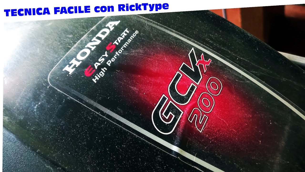 Smonto l'albero motore da GCVx200 Honda per sostituire il regolatore di giri