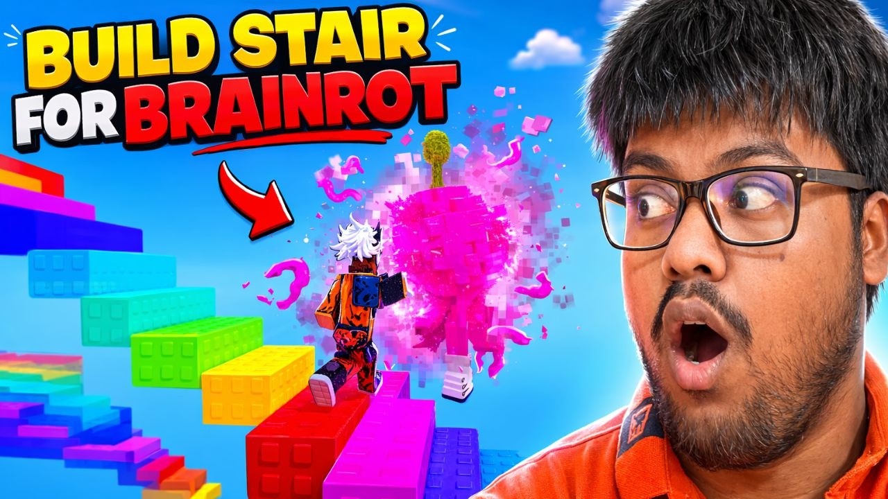 build stair for brainrot