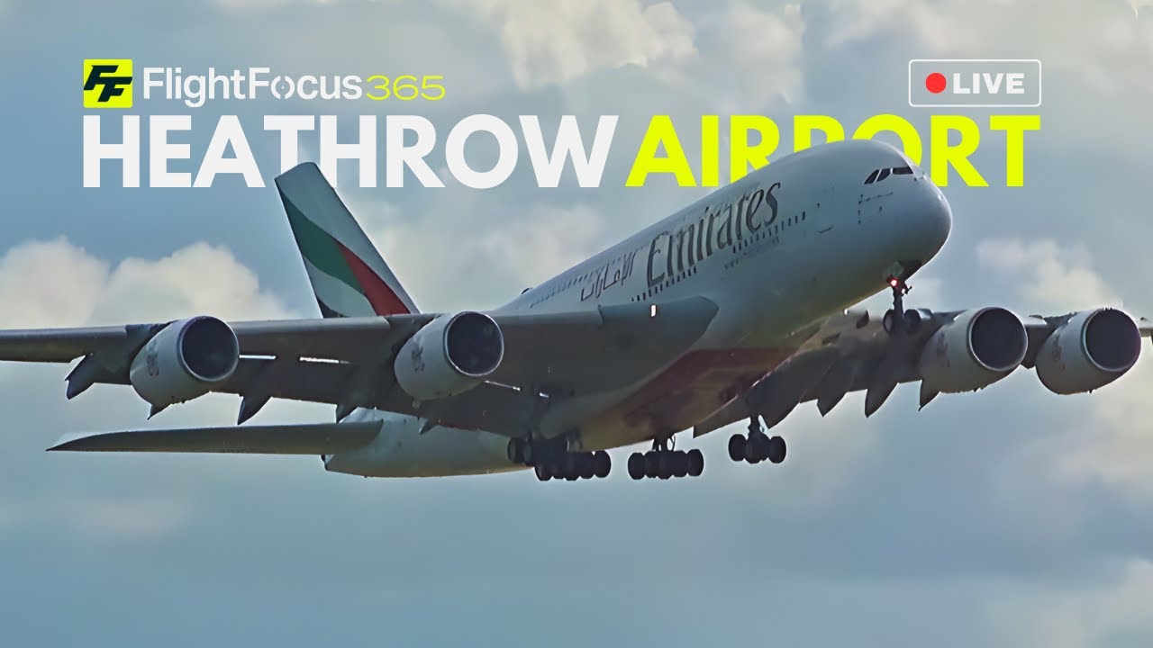 Heathrow Airport Live - Tuesday 2nd December 2025
