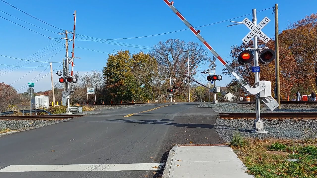 Double Railroad Crossing! Main Street, Voorheesville, New York