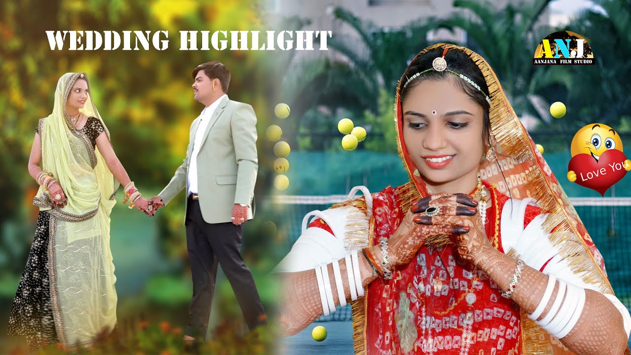 Highlight. Dhanani Parjapat Family -Dinesh weds pinky - Aanjana Films Jeewana - 2023