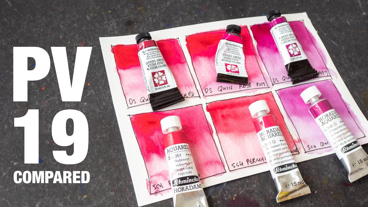 Pigment PV19 Comparison
