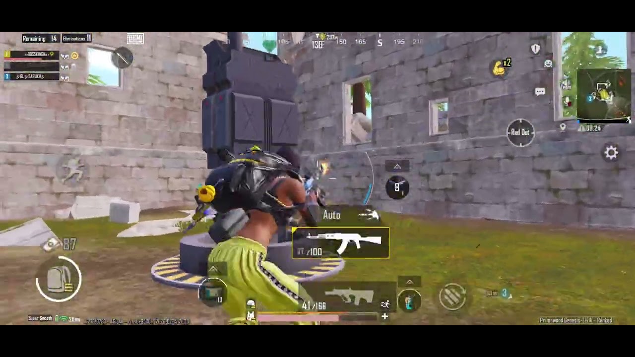 BGMI MAY 1V4 clutch KILLS 17.😲￼