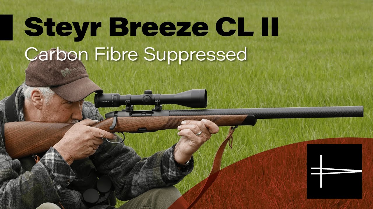 Steyr Breeze CLII Carbon Fibre Suppressed Rifle
