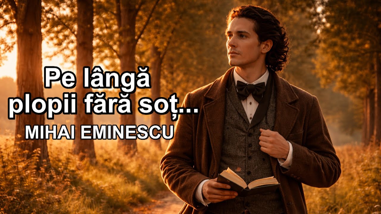 Pe lângă plopii fără soț... - Mihai Eminescu