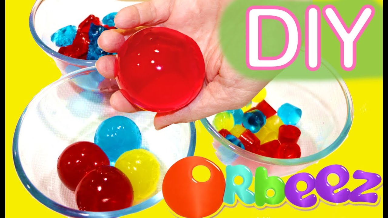 Cómo hacer Orbeez o canicas de agua gigantes: 4 técnicas diferentes | Ideas FACILES DIY