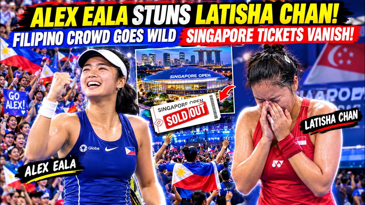 Alex Eala STUNS Latisha Chan &mdash; Filipino Crowd ERUPTS as Singapore Open Tickets Suddenly VANISH! 😱🎾