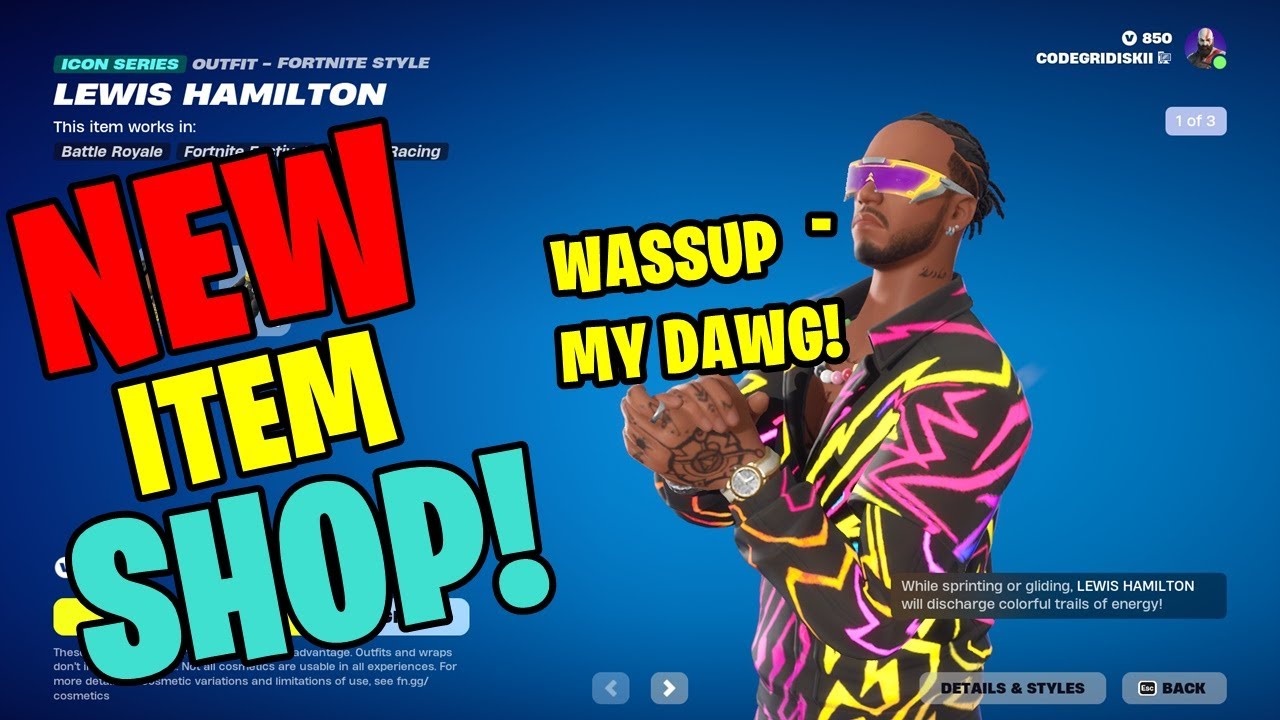 Fortnite Item Shop New [April 1, 2024] (New Item Shop Fortnite)