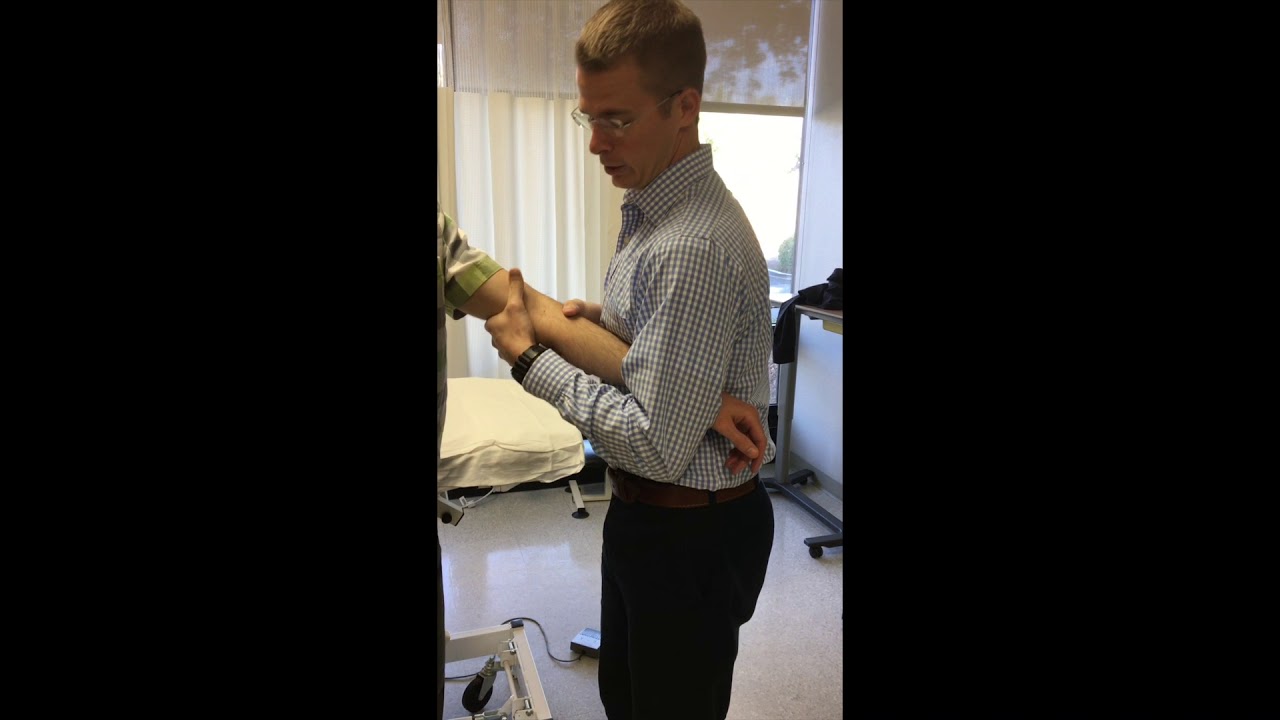 Manipulation of an Adducted Ulna