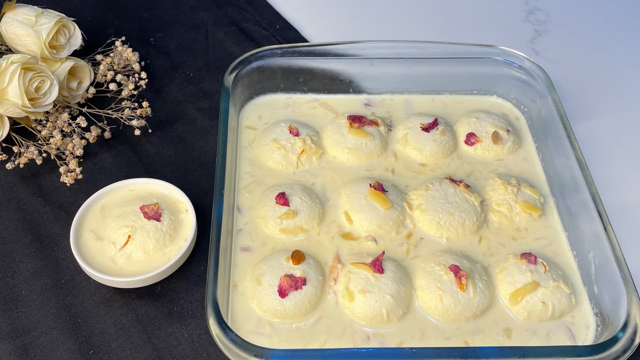 Easy Step-By-Step Rasmalai Recipe | Soft & Juicy | Cooking for partner