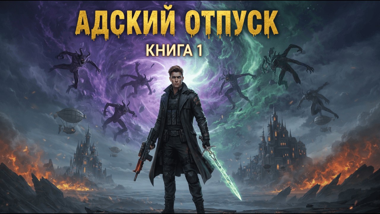«Адский» Отпуск: Попал в Эпицентр — Книга 1 | Аудиокнига (Попаданцы, Бояръ-Аниме)