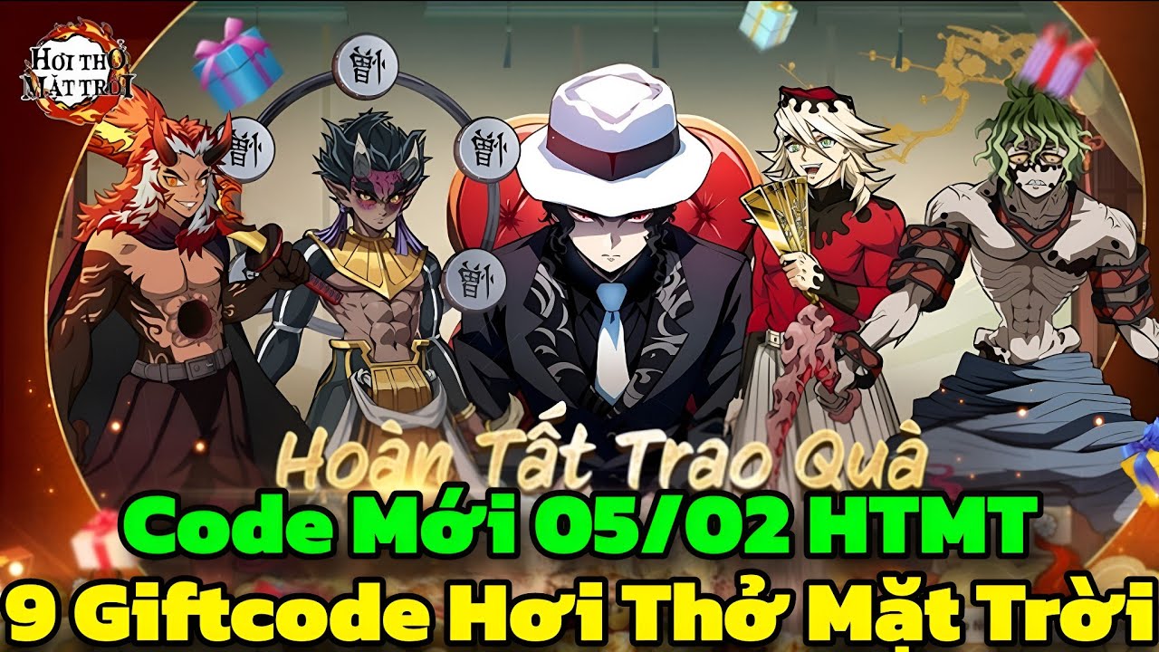 Hơi Thở Mặt Trời - 9 Giftcode Hơi Thở Mặt Trời & Code Mới 05/02 HTMT - Hơi Thở Mặt Trời Code