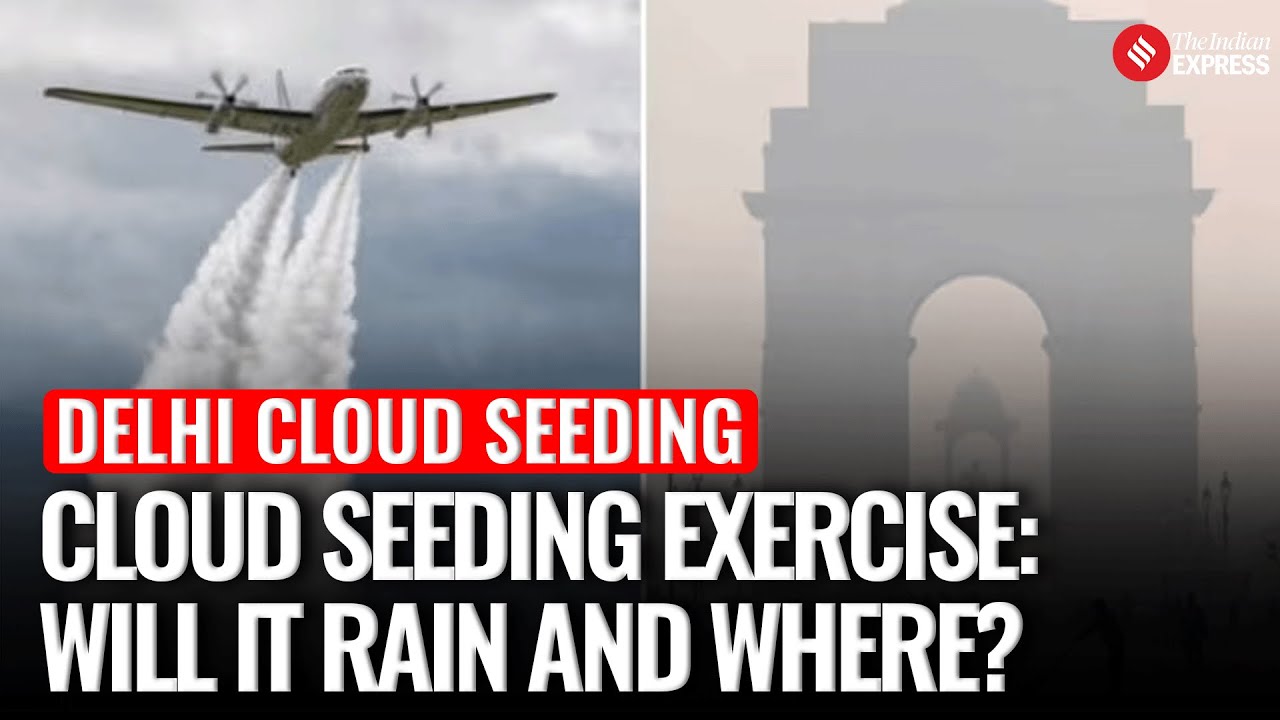 Delhi Tests Cloud Seeding: Rain Likely in Burari & Karol Bagh if clouds cooperate!