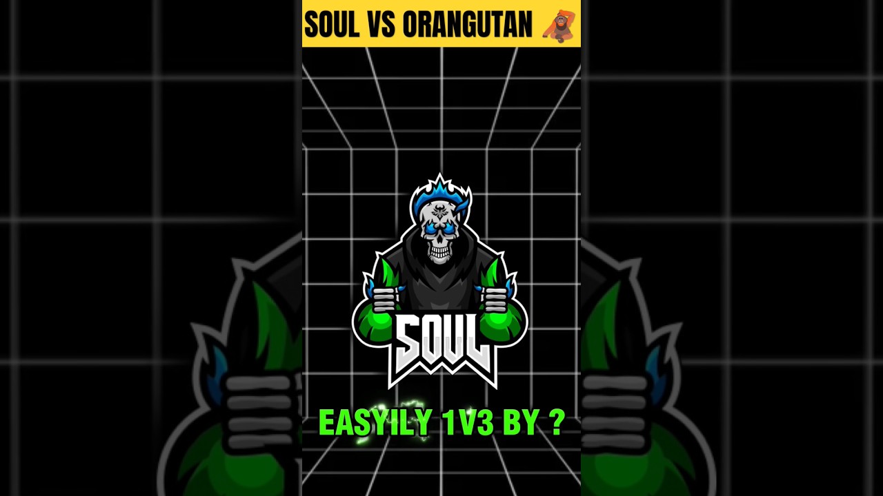 Team Soul Got 1v3 By This OG Player ? | Soul Vs Orangutan🦧 