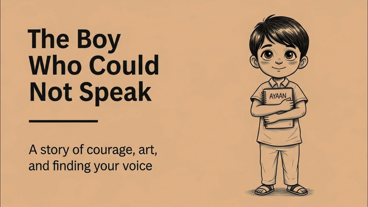 The Boy Who Could Not Speak | Emotional English Story for Learning English | Inspirational Story