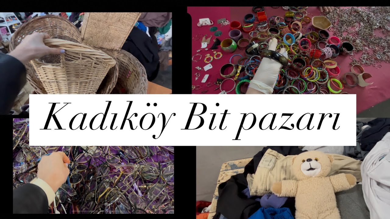 Kadıköy Bit Pazarı  🚯 18 Nisan 2025 | Eskiyi Özleyenler Bu Videoda Buluşuyor! #bitpazari