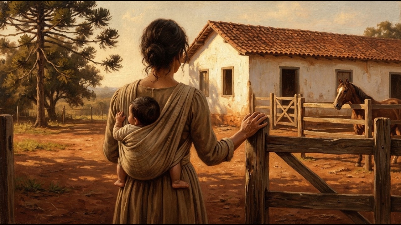 A Moça Chegou Com Uma Trouxa de Roupa e Um Bebê nos Braços — O Fazendeiro Ficou em Silêncio