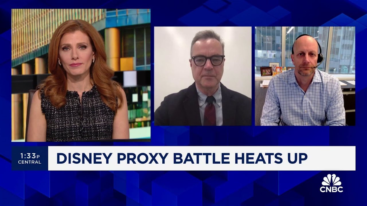 Disney proxy battle heats up: Here's what you need to know