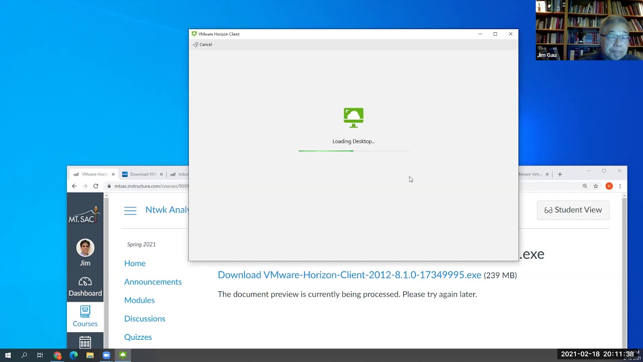 VMware Horizon Client instruction
