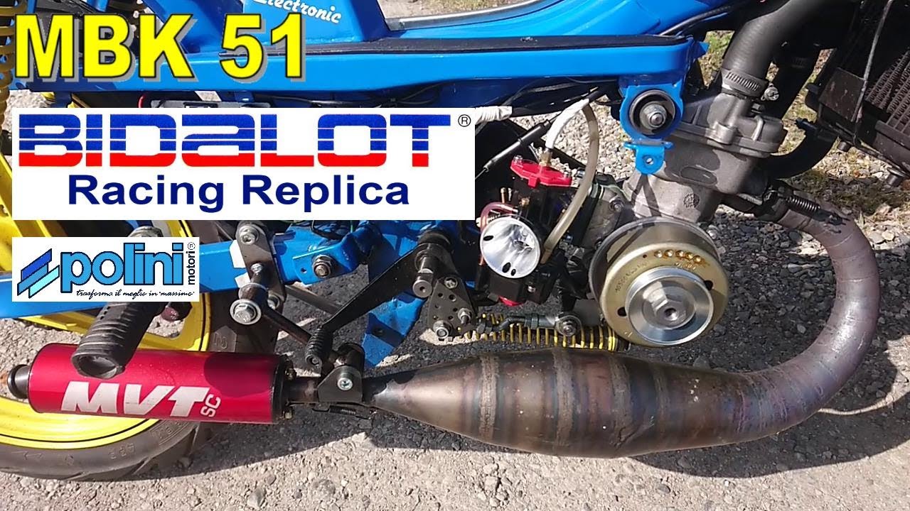 MBK 51 Bidalot G2RR carters Polini montage et test