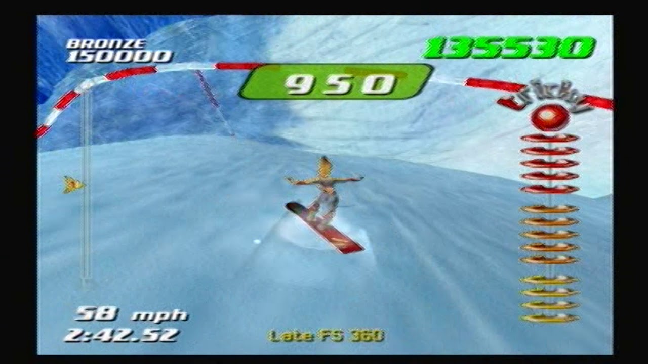 SSX Tricky - Marisol World Circuit - Alaska showoff
